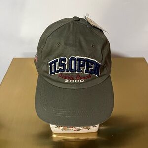2000 U.S. Open Pebble Beach Golf Hat NWT Strapback Vintage